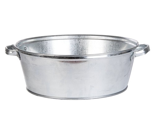 Zinkwanne liter rund - liter,