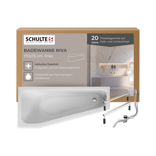 Badewanne riva acrylwanne - badewanne,