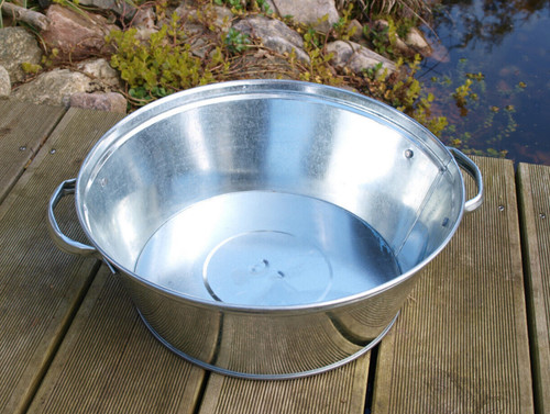 Zinkwanne miniteich wanne - zinkwanne,