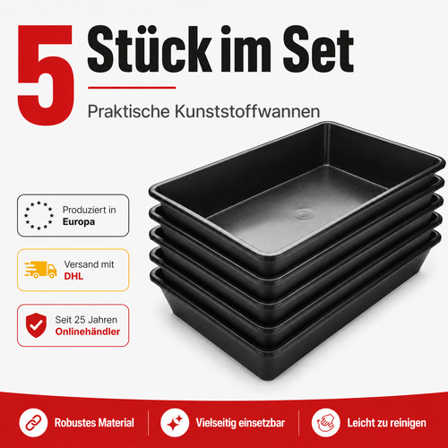 Kunststoffwanne liter - kunststoffwanne,