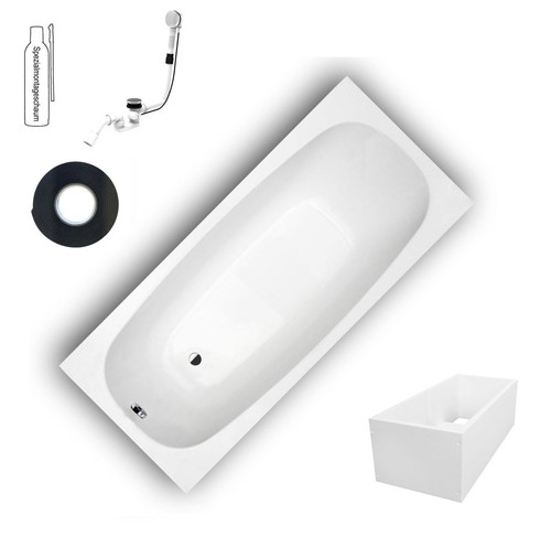Badewanne acrylwanne wanne - acrylwanne,